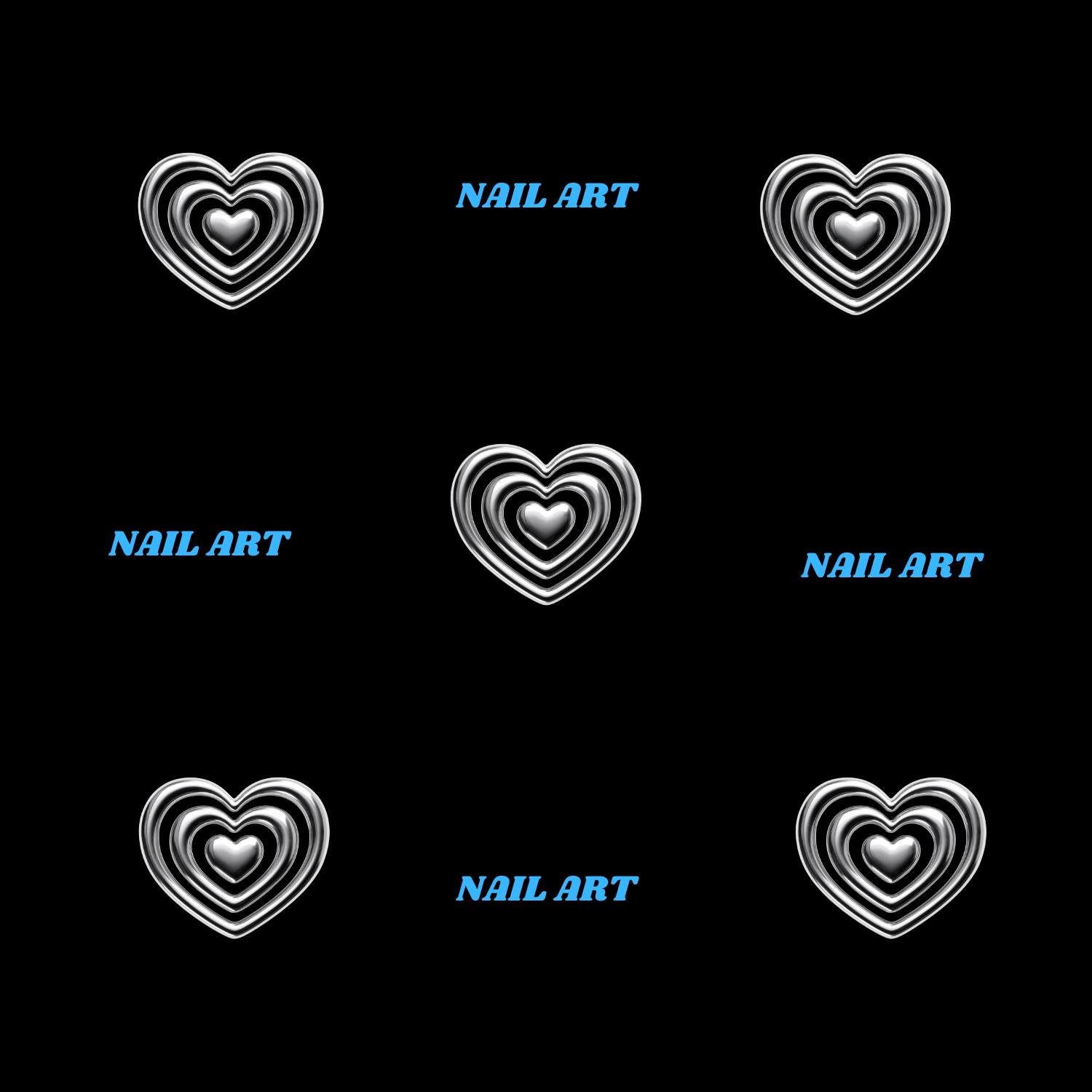 Nail Display Card Set 1